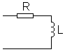 RL equivalent circuit of the two-wire line