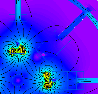 high temperature superconductor synchronous motor simulation