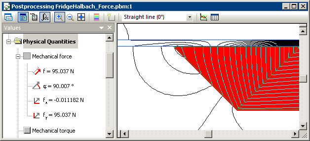 halbach fridge magnet simulation