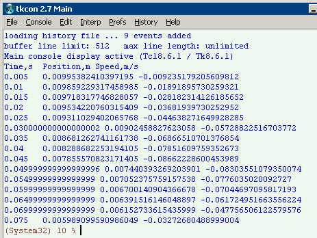 Relay dynamics simulation using Tcl and QuickField Object Model