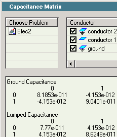 QuickField 5.3. Capacitance Matrix Calculator