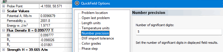 QuickField 7.0.1. Number precision.