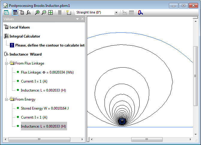 Magnetic inductance