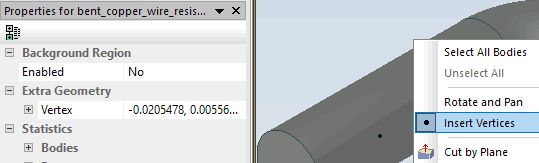 Adding vertices to 3D model