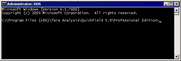 Programming with QuickField command line interface