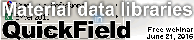ActiveField-based data conversion between QuickField Data files and Microsoft Excel documents