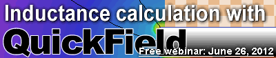Inductance calculation with QuickField