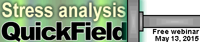 Stress analysis with QuickField